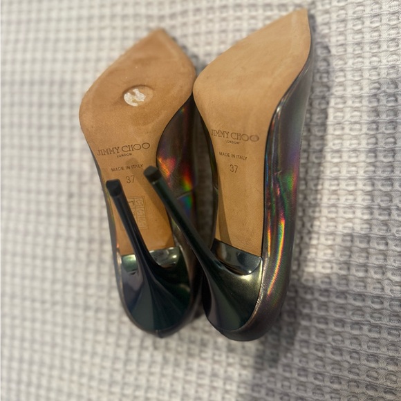 Jimmy Choo Iridescent Stiletto Pumps- SIZE 37 - Picture 8 of 11